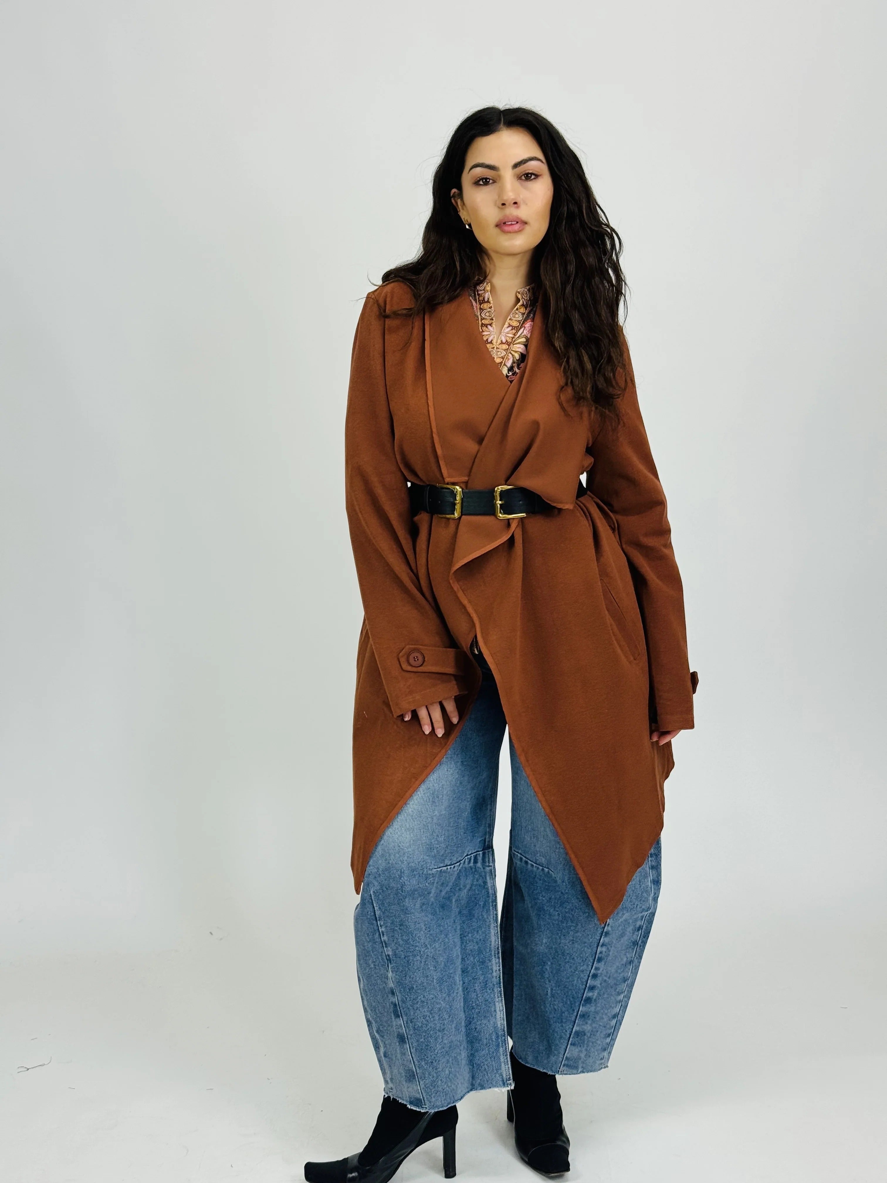 Effortless Waterfall Coat