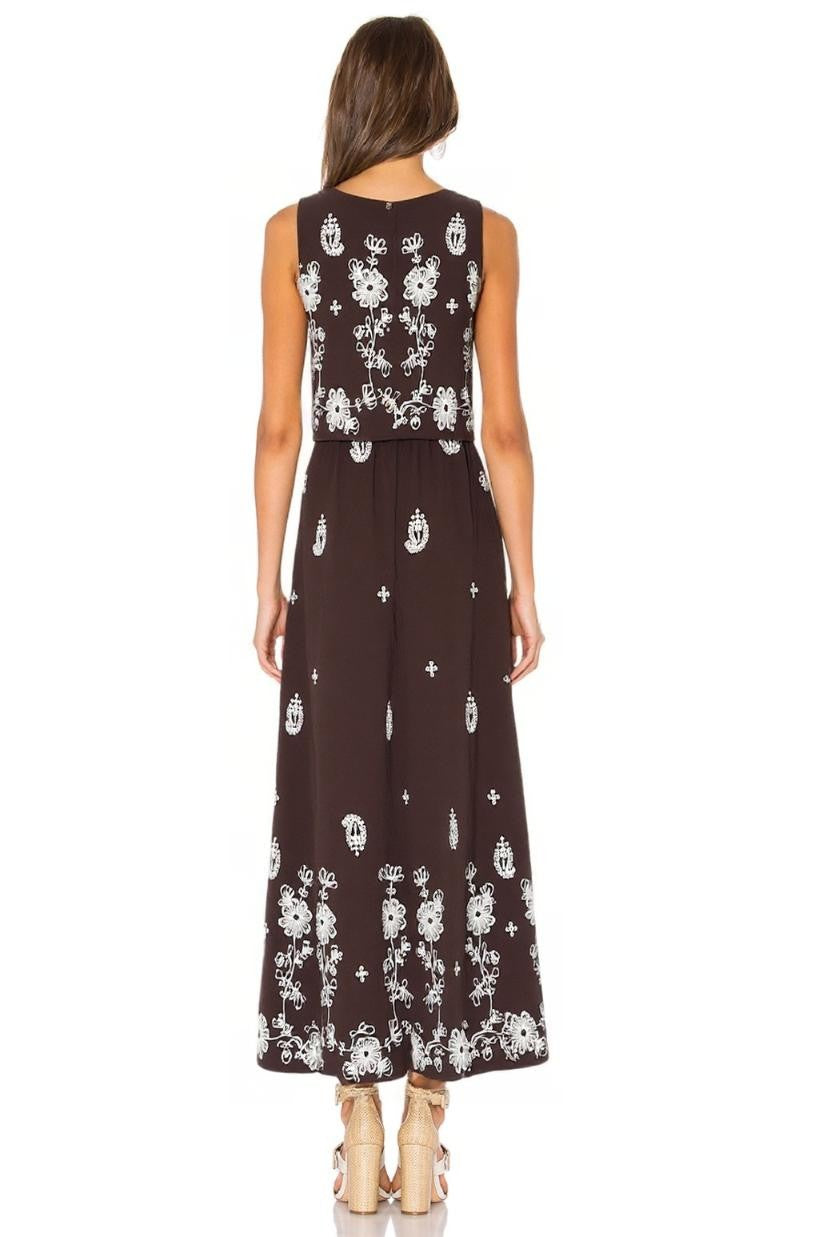 EMILY EMBROIDERED TANK