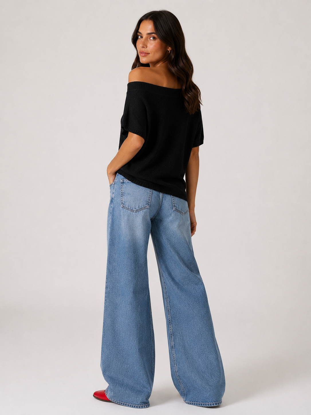 BIANCA OFF SHOULDER KNIT