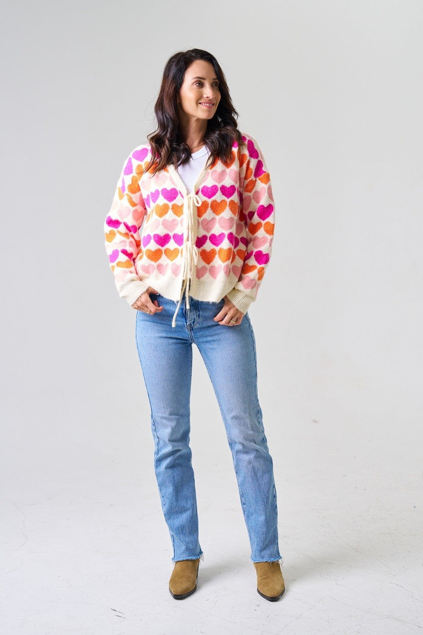 LOVE TIE CARDIE
