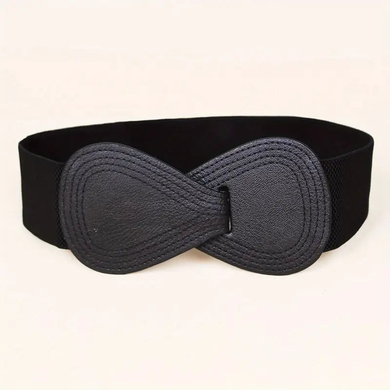 INTERLOCKING  PLEATHER BELT