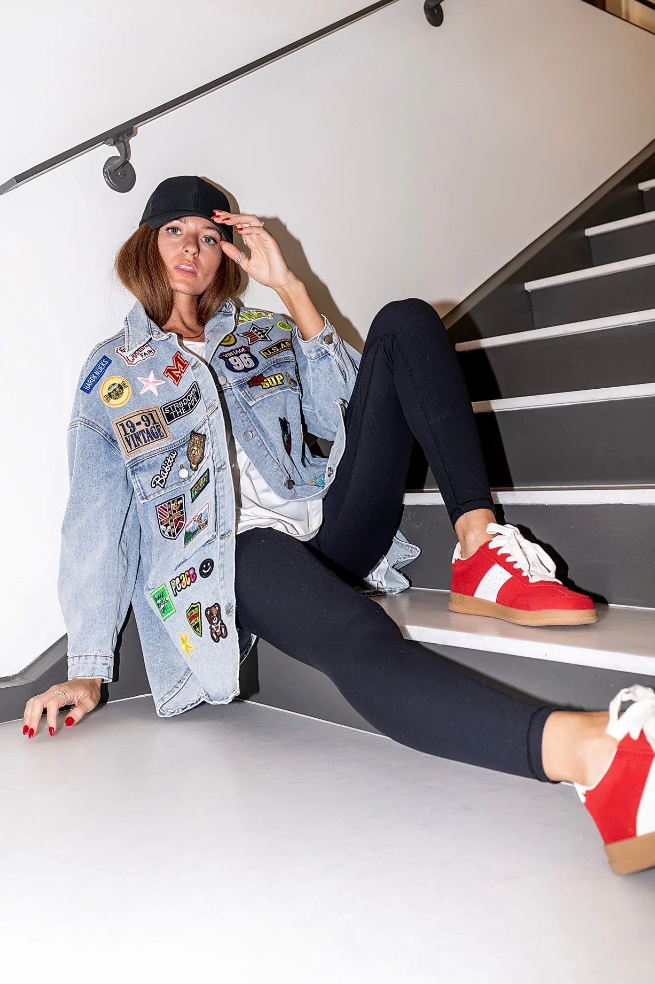 BADGE ME DENIM JACKET