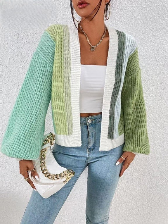 BLOCK COLOUR SHRUG