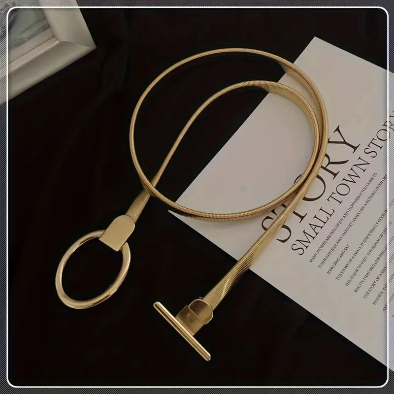 METAL CHAIN STRETCH BELT