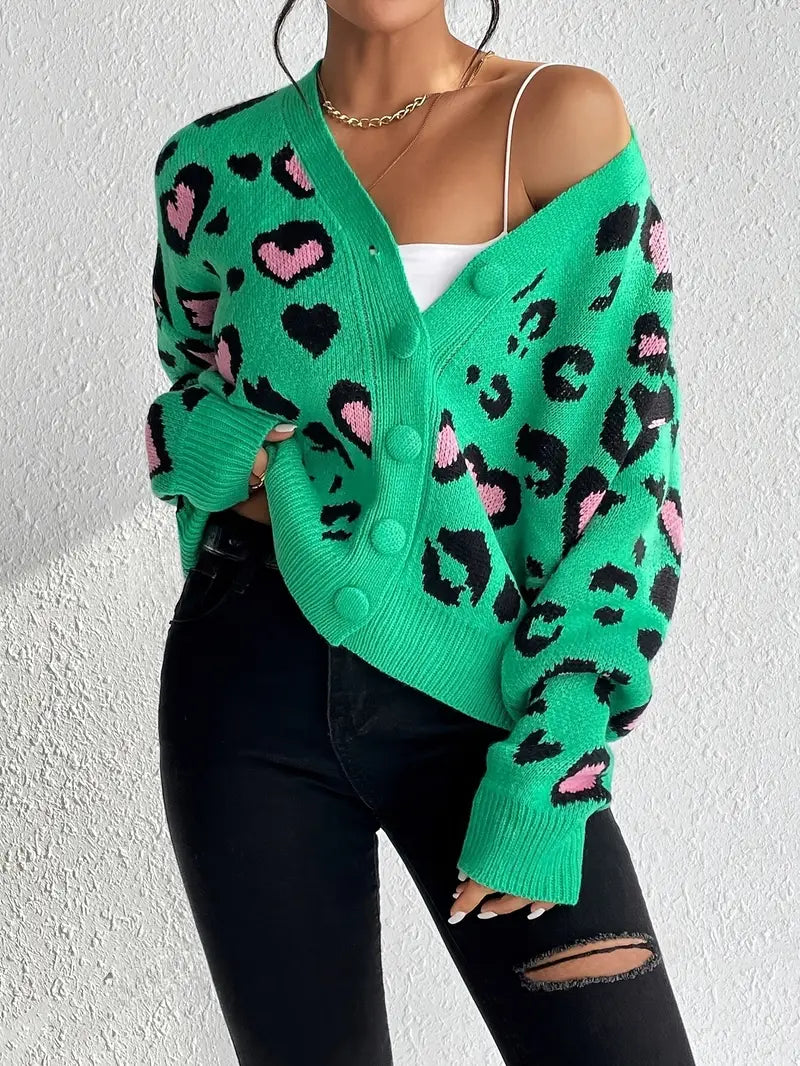 LOVE ANIMAL CARDIGAN