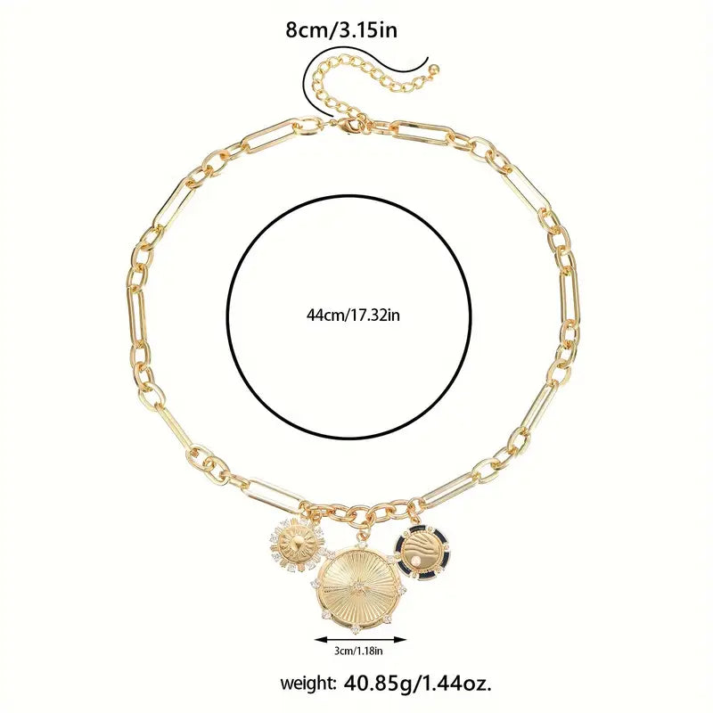 TRI PENDANT NECKLACE