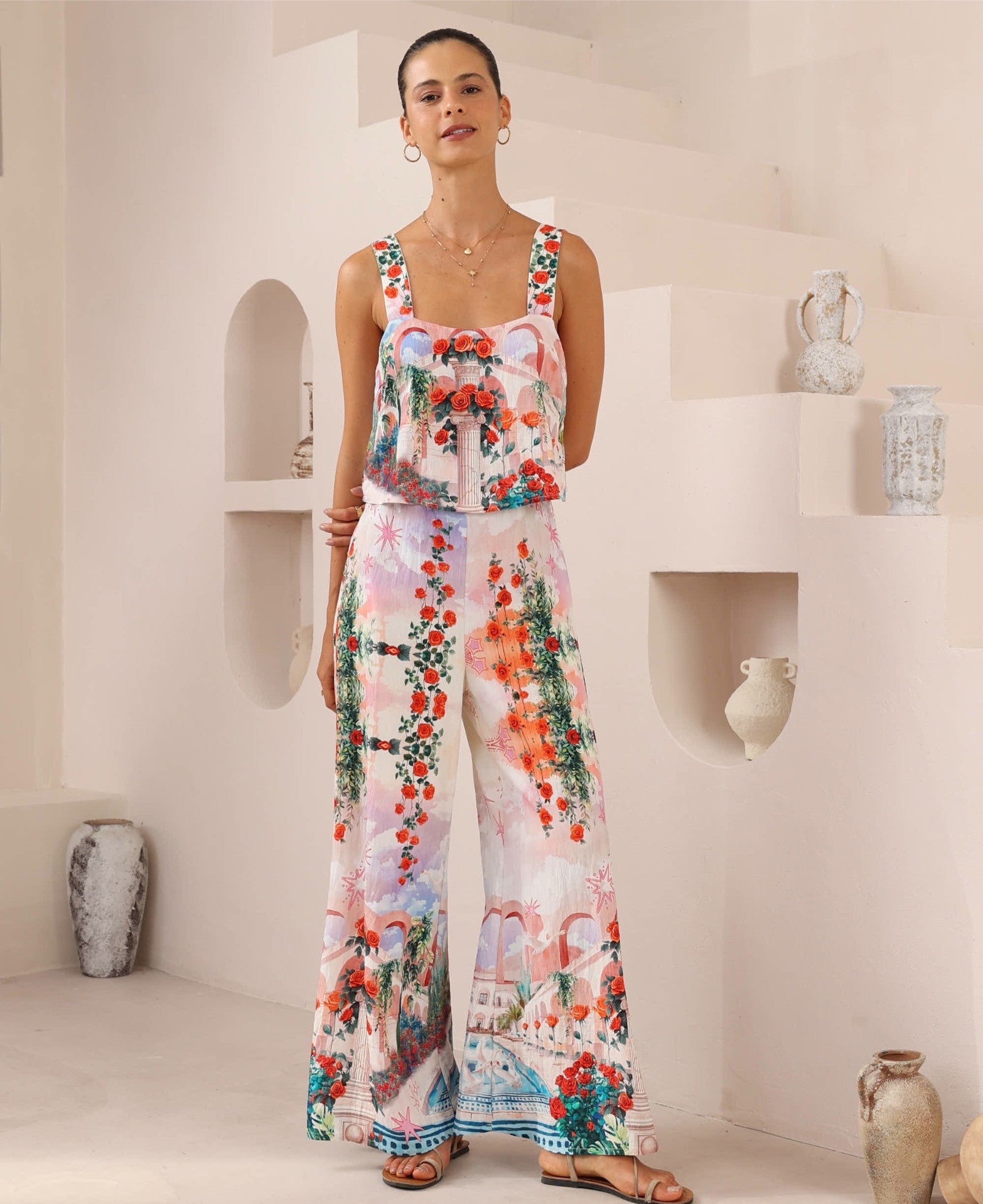 ROSIE JUMPSUIT - SAVANNAH PRINT PRE ORDER