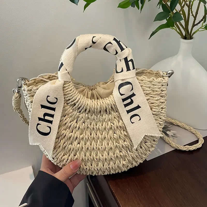 CHIC STRAW WOVEN BAG