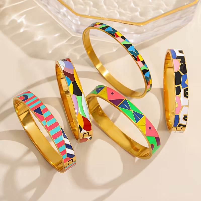 ENAMEL BANGLE #4