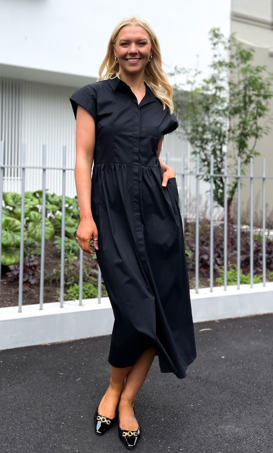 KIANA COTTON MAXI DRESS