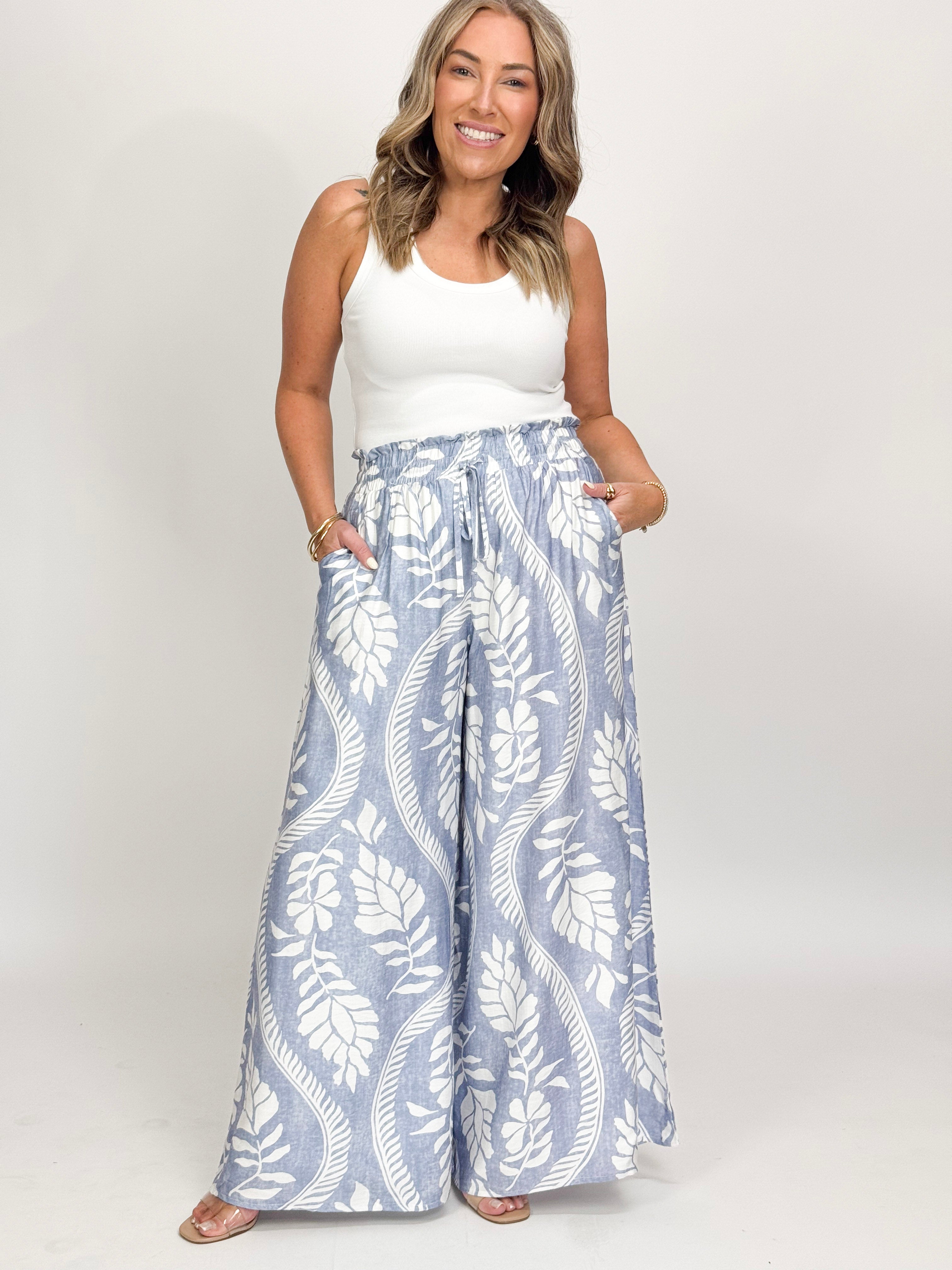 OLYMPUS WIDE LEG CULOTTE PANT