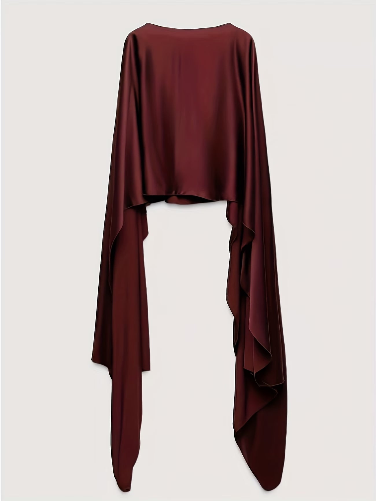 Matte Satin Cape