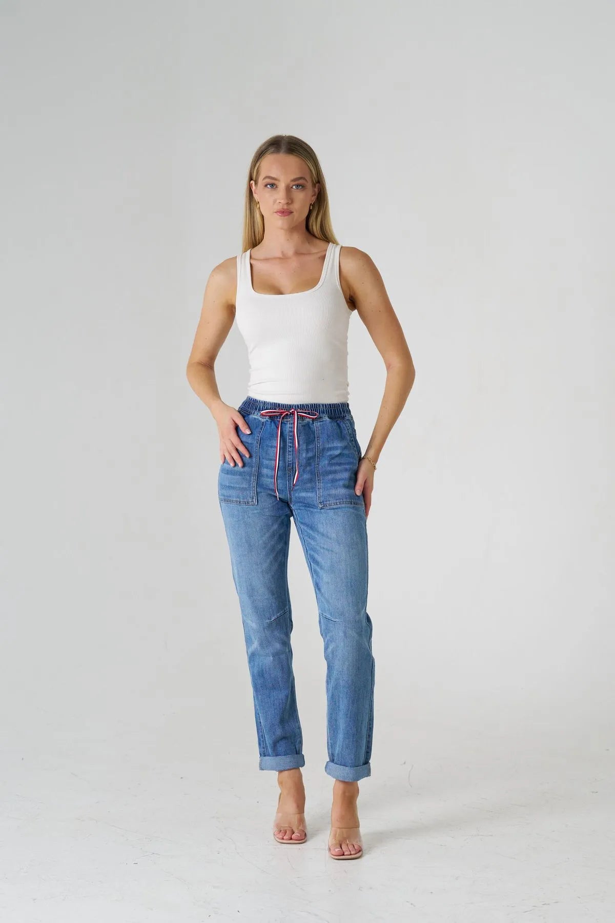 ELLIE DENIM JOGGERS