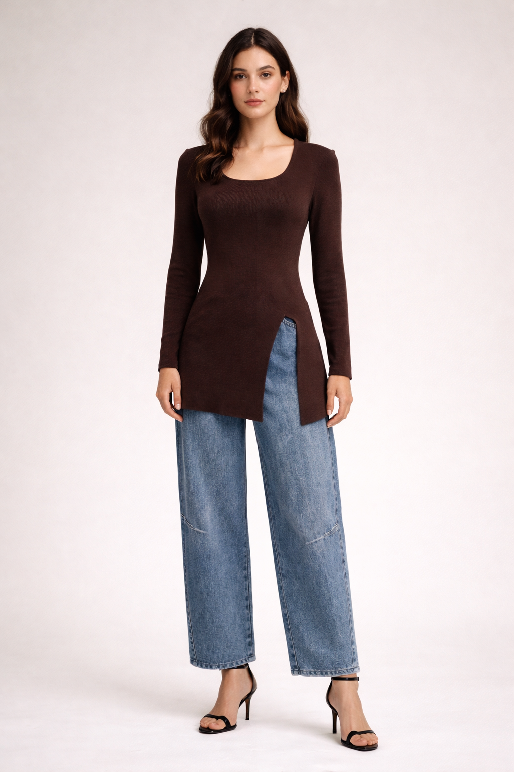 PEPLUM KNIT