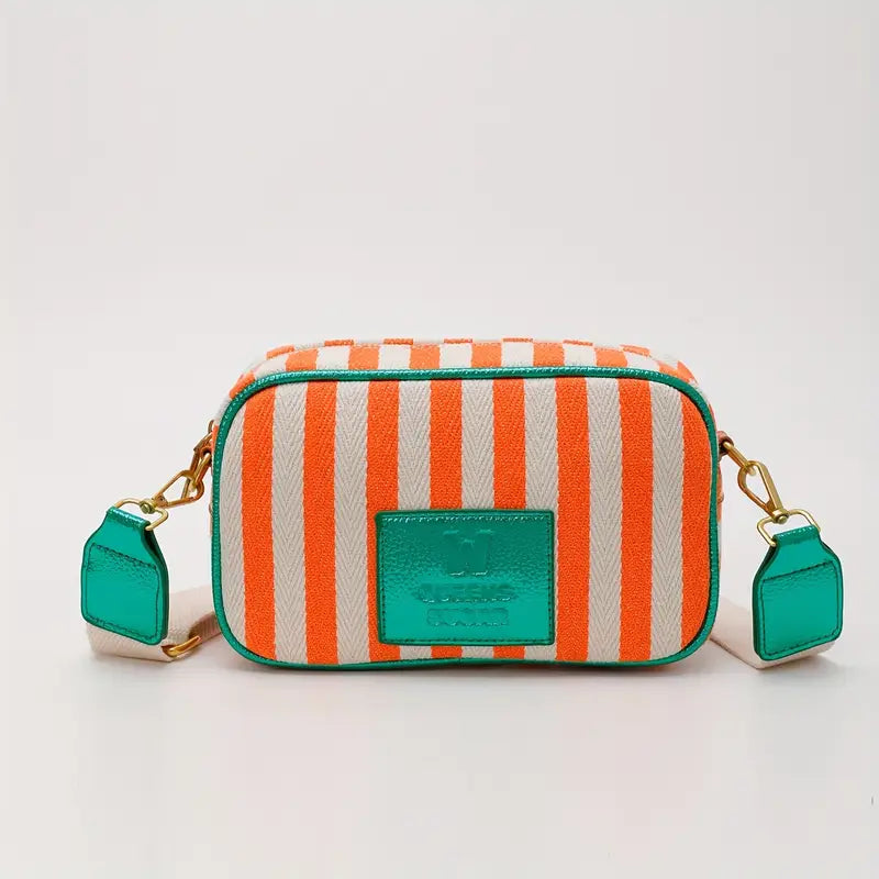 FLURO STRIPE CAMERA BAG