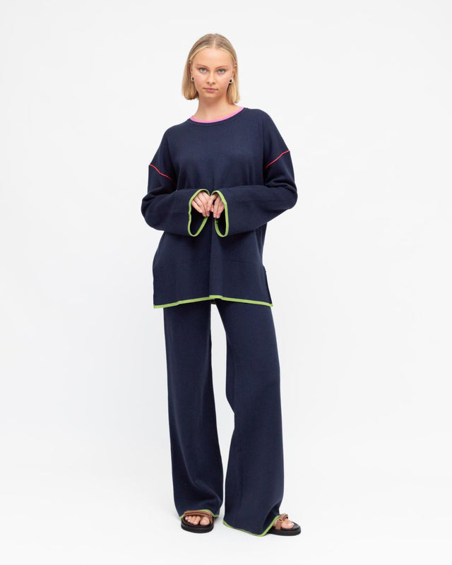 HIGH LIGHT KNIT PANT