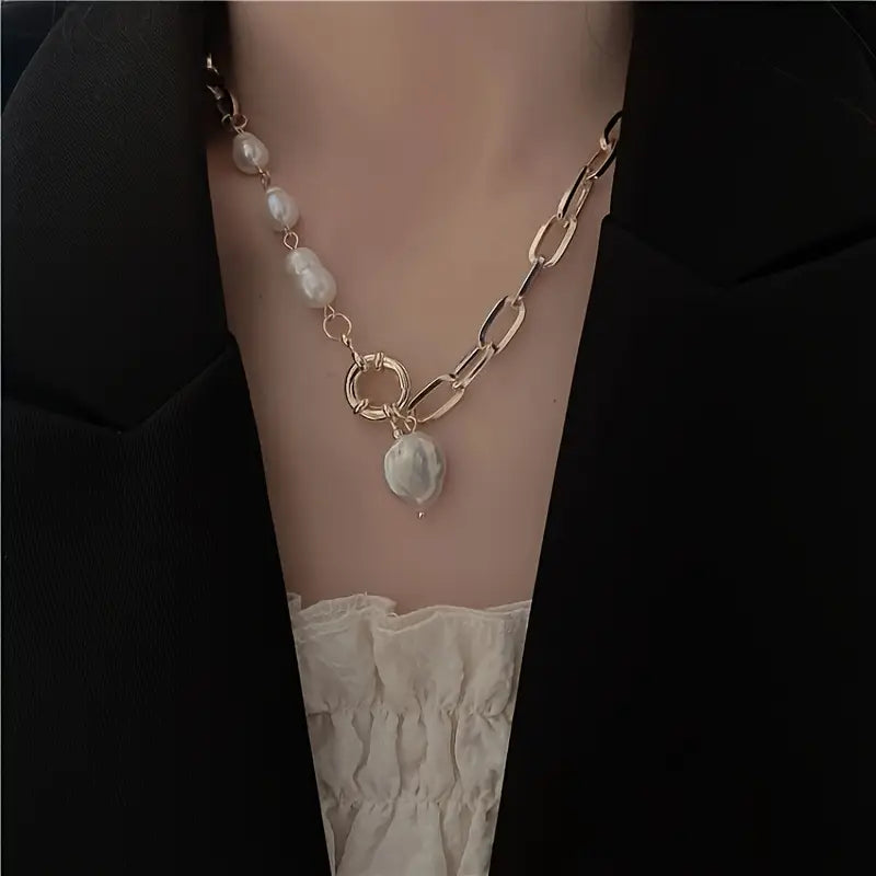 Baroque Pearl Necklace