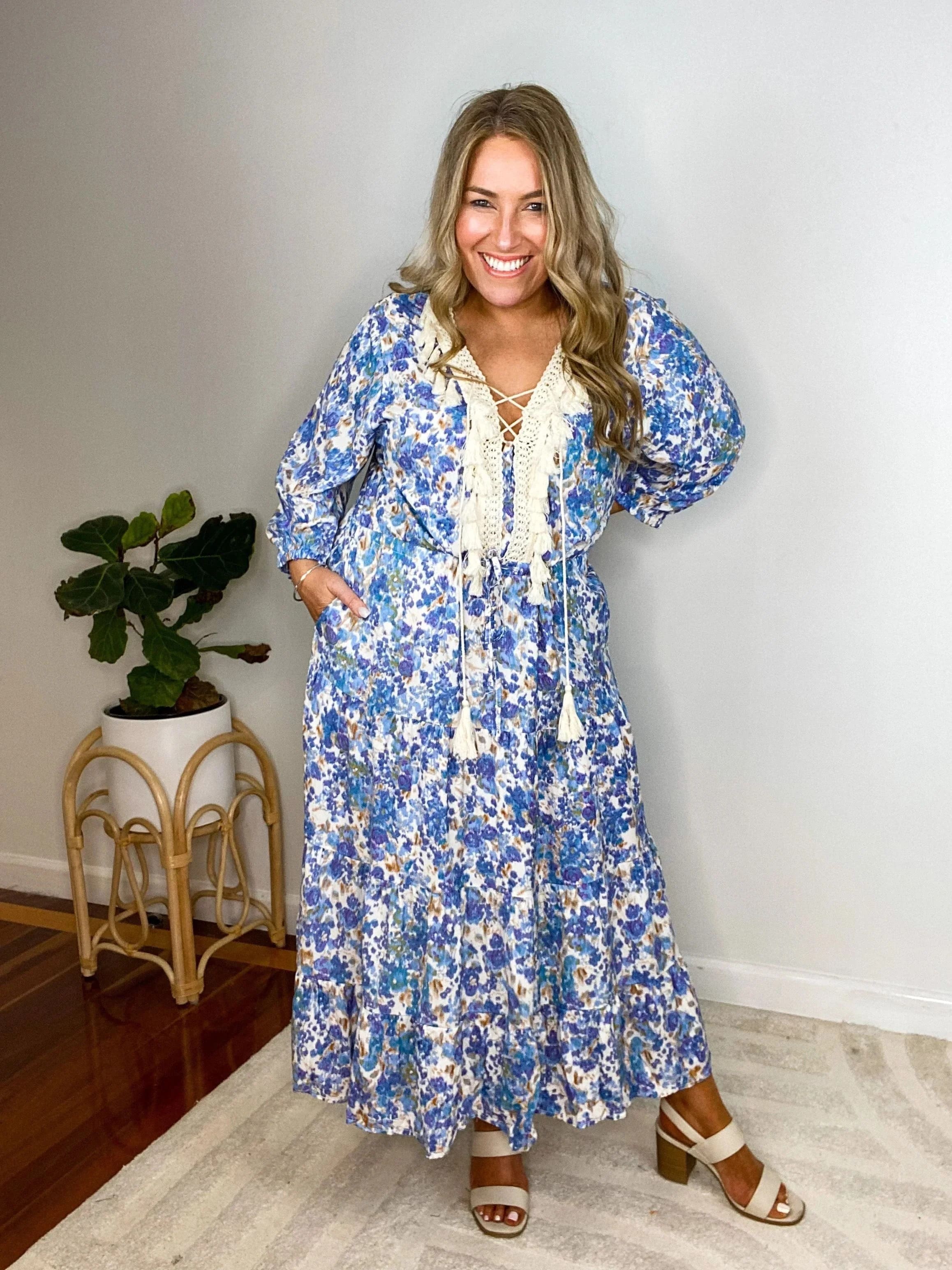 CROTCHET BOHO DRESS