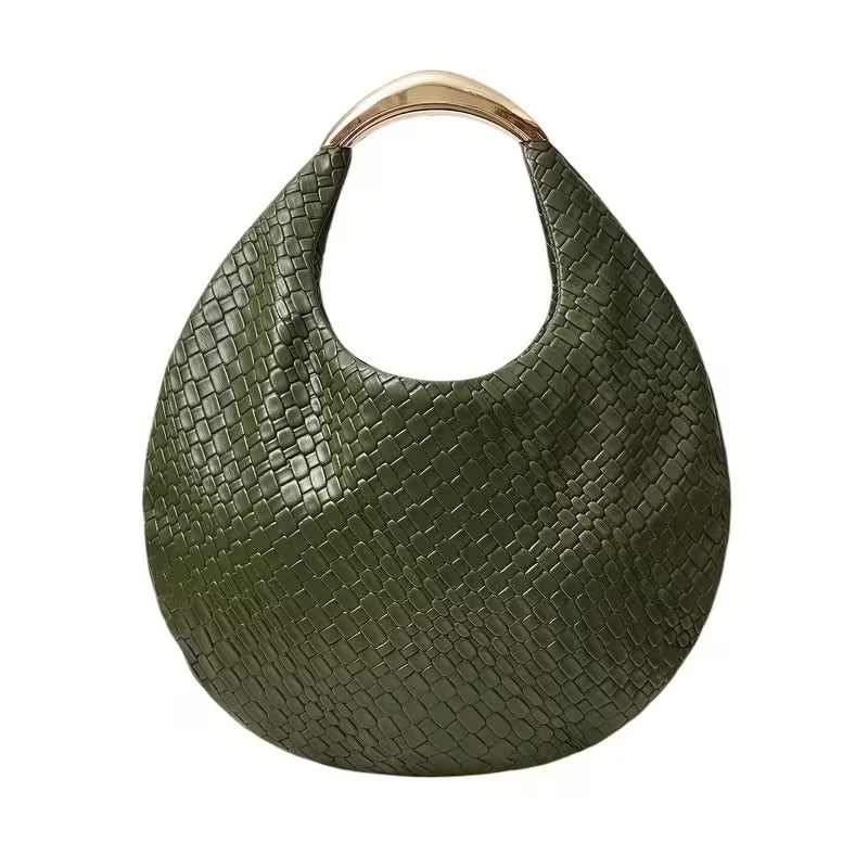LUNA CRESENT MOON BAG - KHAKI