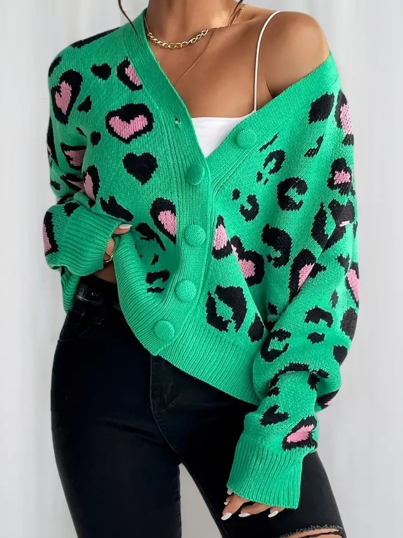 LOVE ANIMAL CARDIGAN