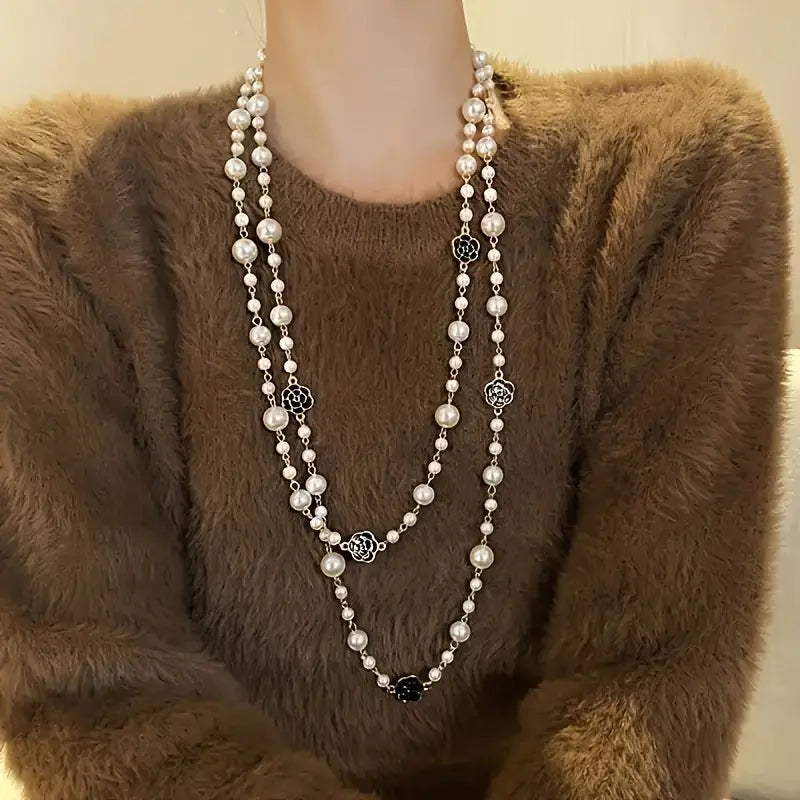 CC PEARL NECKLACE