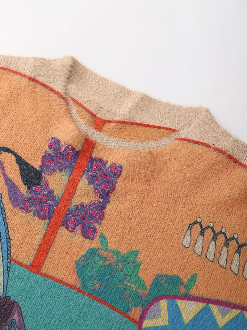 CAROUSEL HORSE KNIT