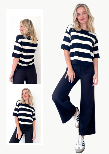 LANEY B STRIPE TOP