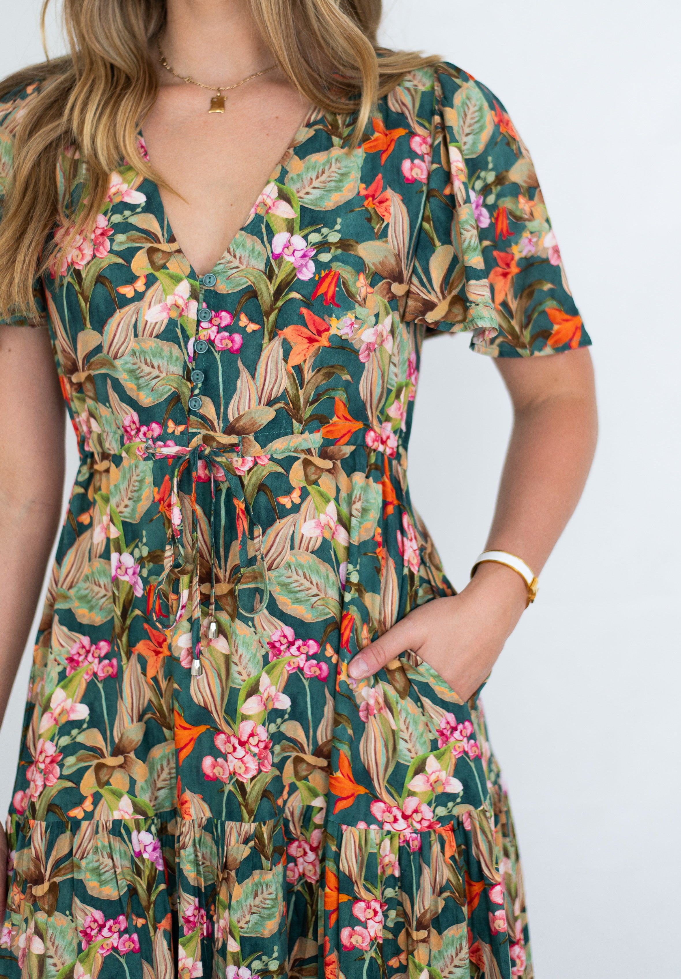 HOLLY SELMA MAXI  DRESS