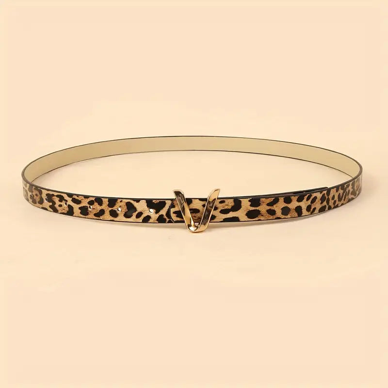 V BUCKLE LEO BELT