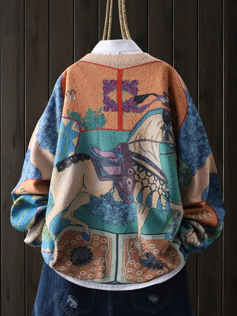 CAROUSEL HORSE KNIT