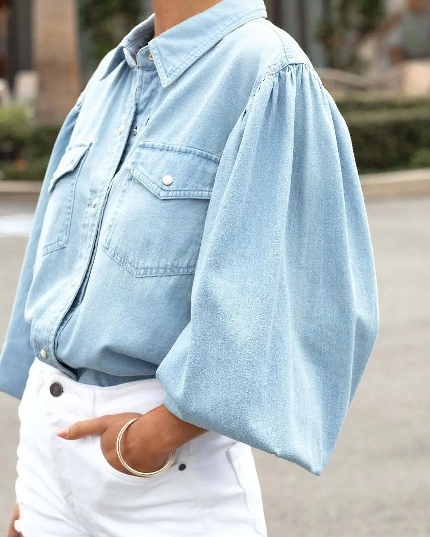 MELISSA DENIM SHIRT
