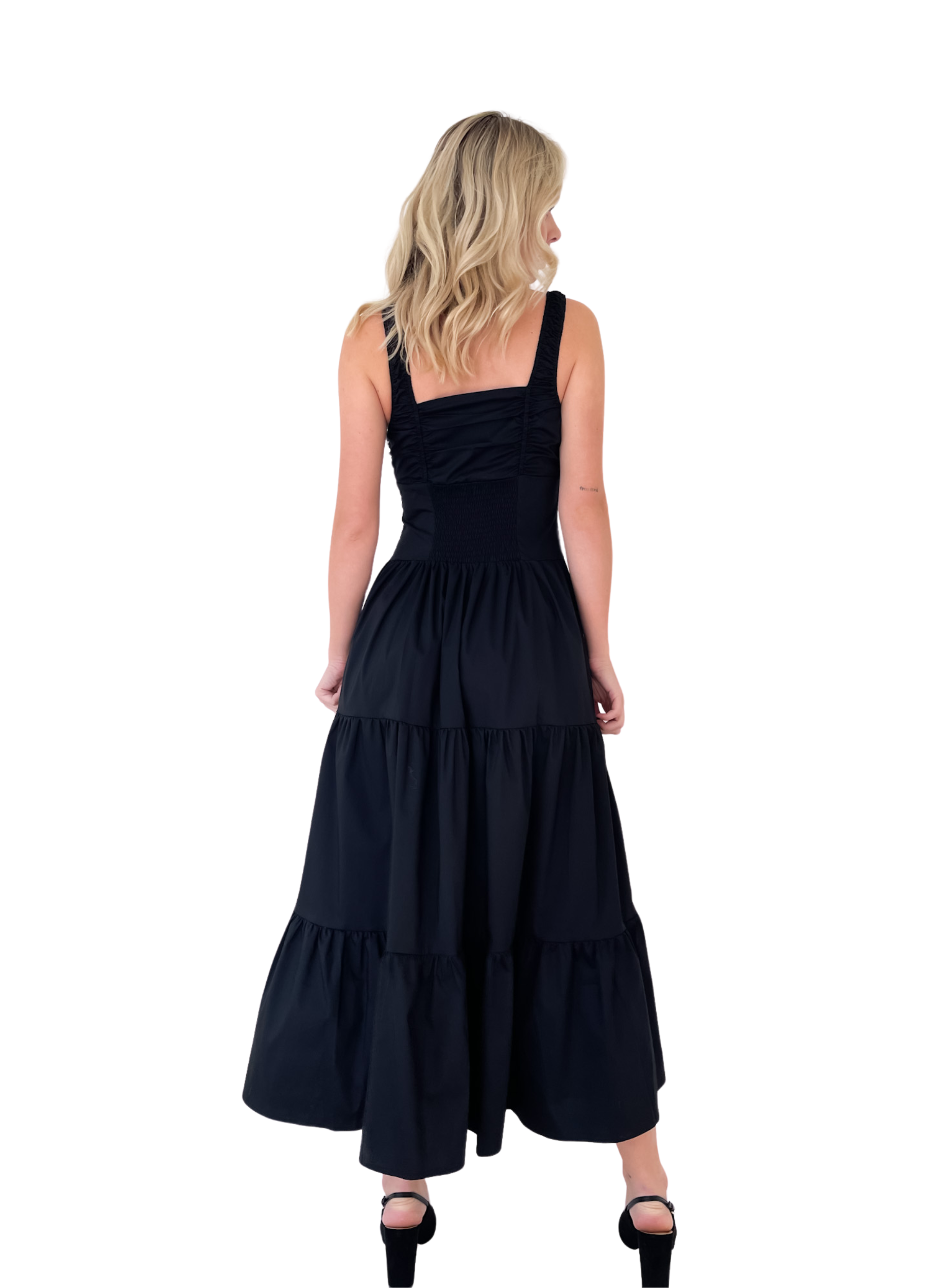 CHLOE COTTON MAXI DRESS