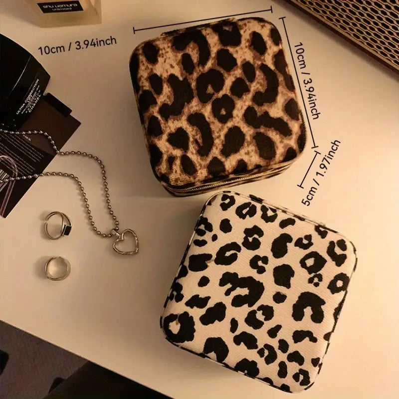 ANIMAL PRINT JEWELRY BOX