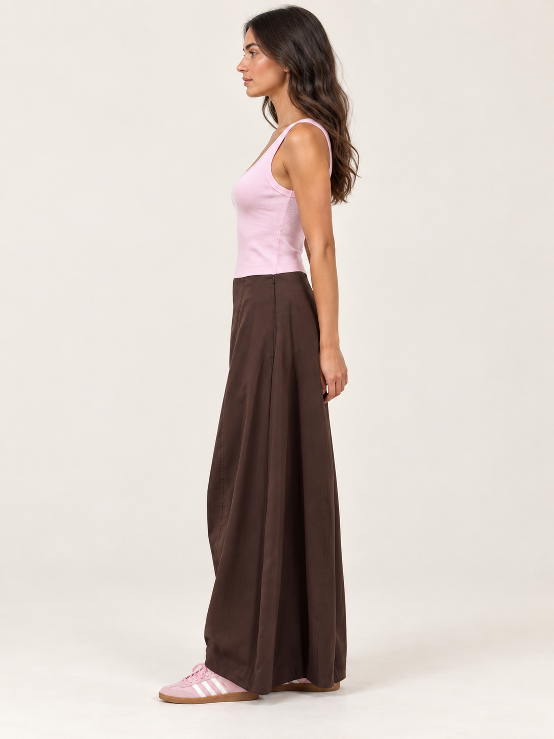 High Waisted Barrel Pant
