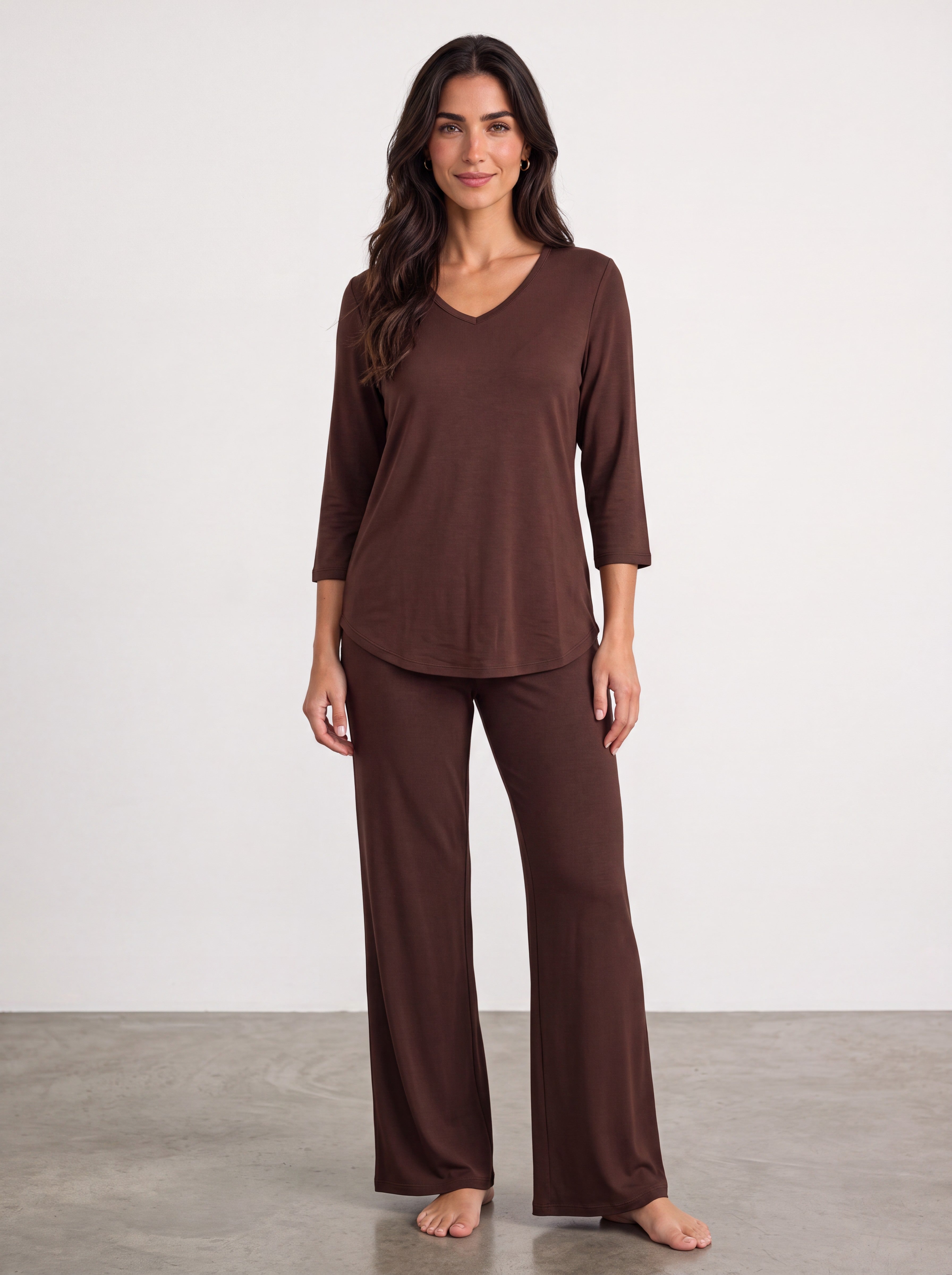 Bamboo V-Neck Top