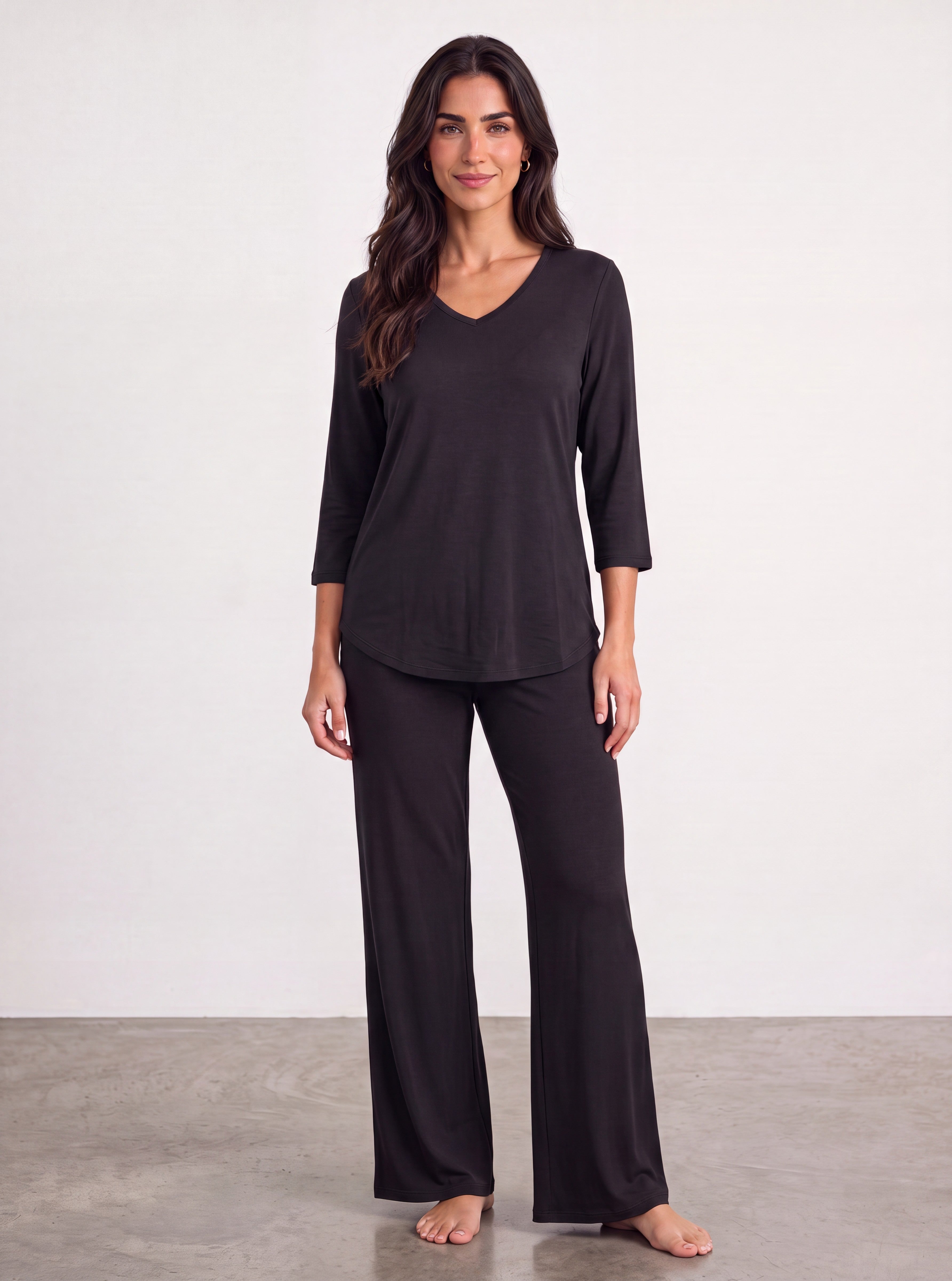 Bamboo V-Neck Top