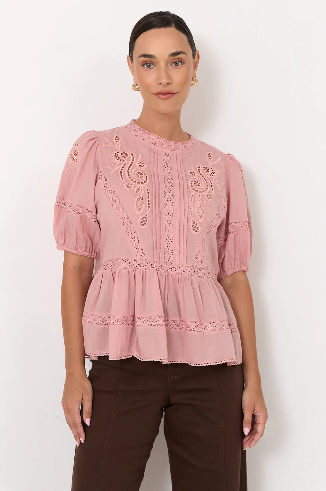 Ophelia Boho Peplum Top