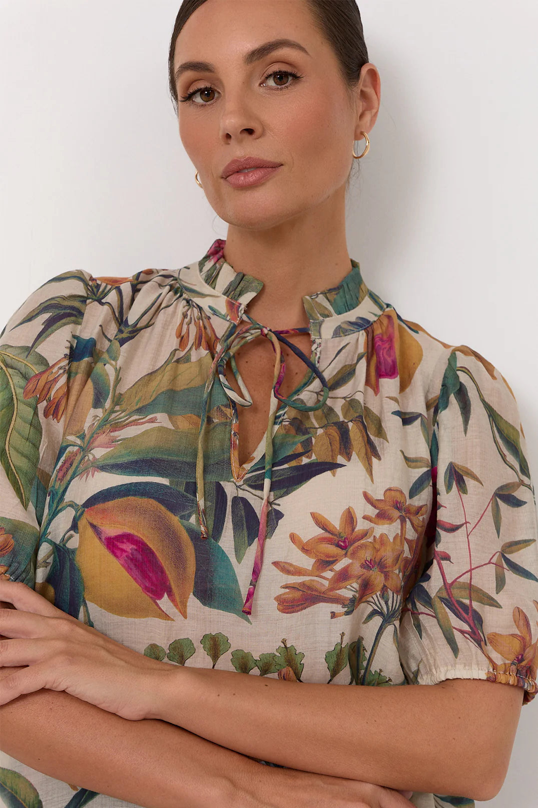 Sandra Seville Print Top (Print)