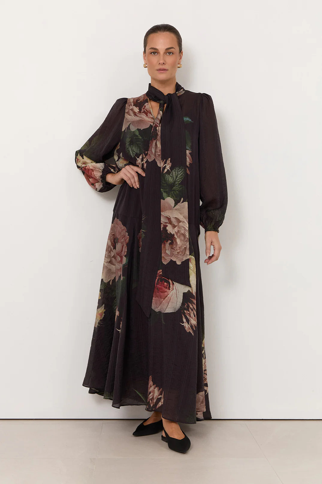 Penelope Chandon Print Maxi Dress (Print)