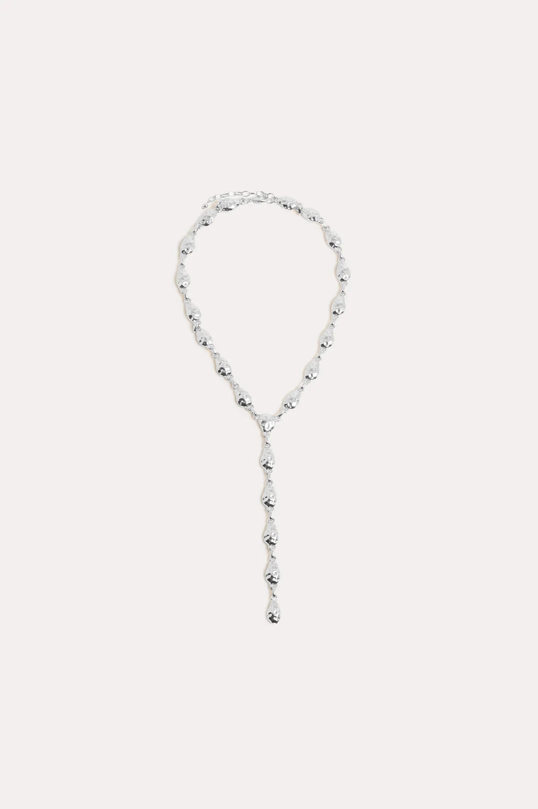 Metal Pod Y Necklace
