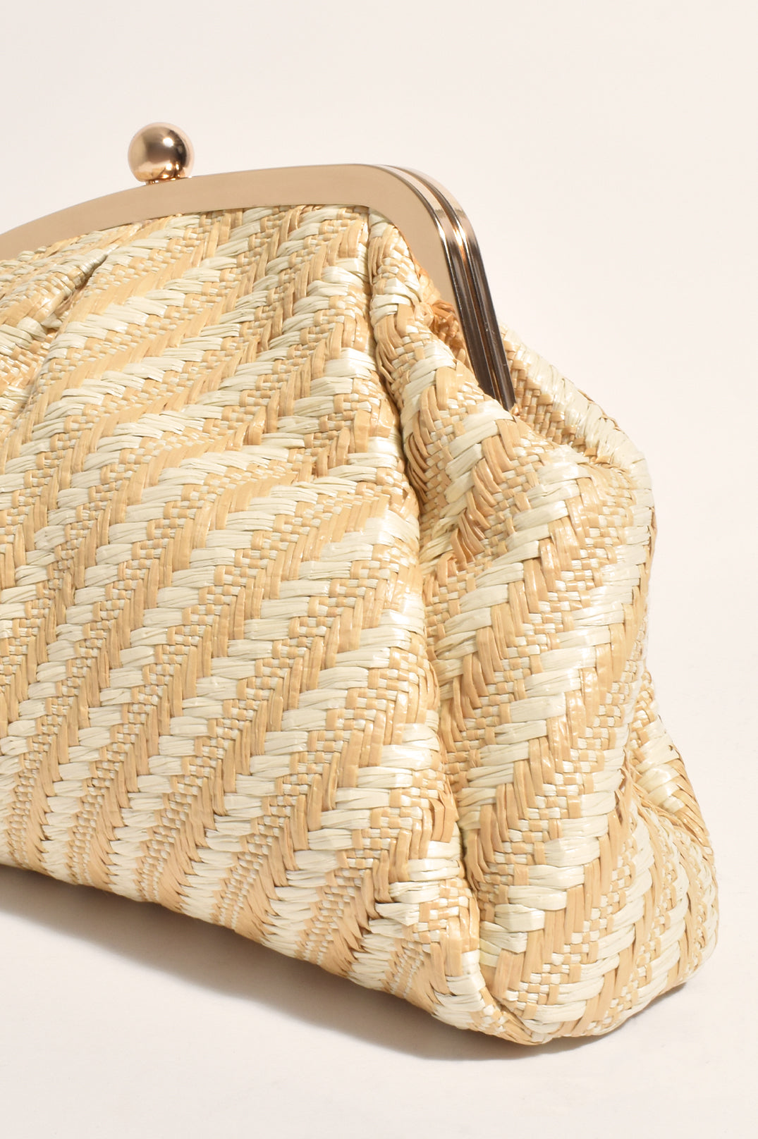 MAE WOVEN OVERSIZE CLUTCH