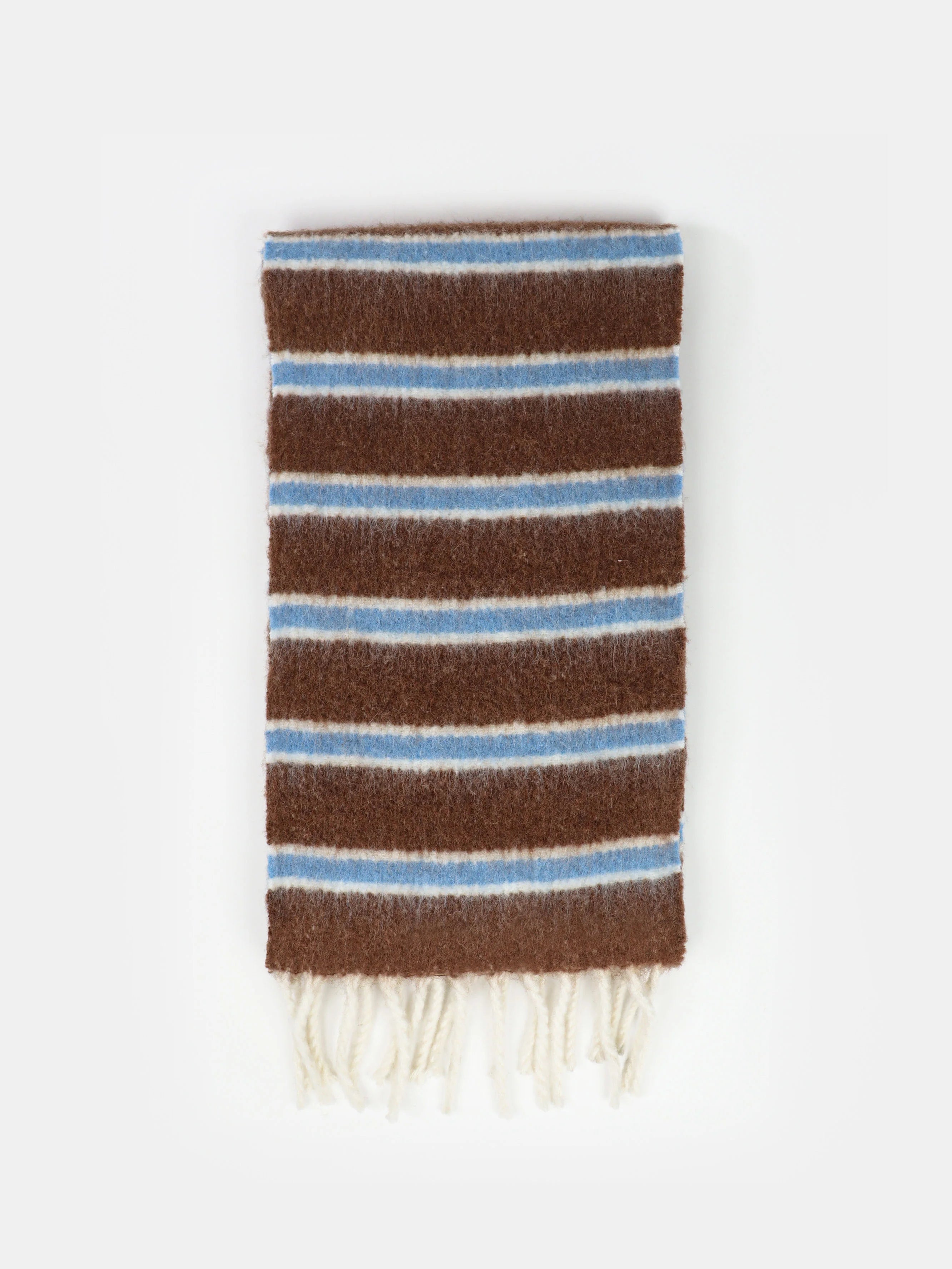 Basset Stripe Fluffy Scarf