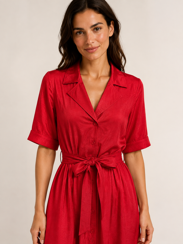 GRACIE SHIRT DRESS