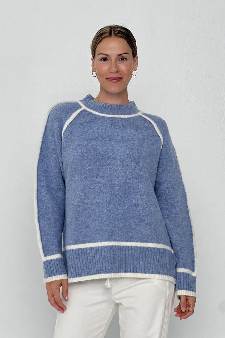 MIMI CONTRAST KNIT