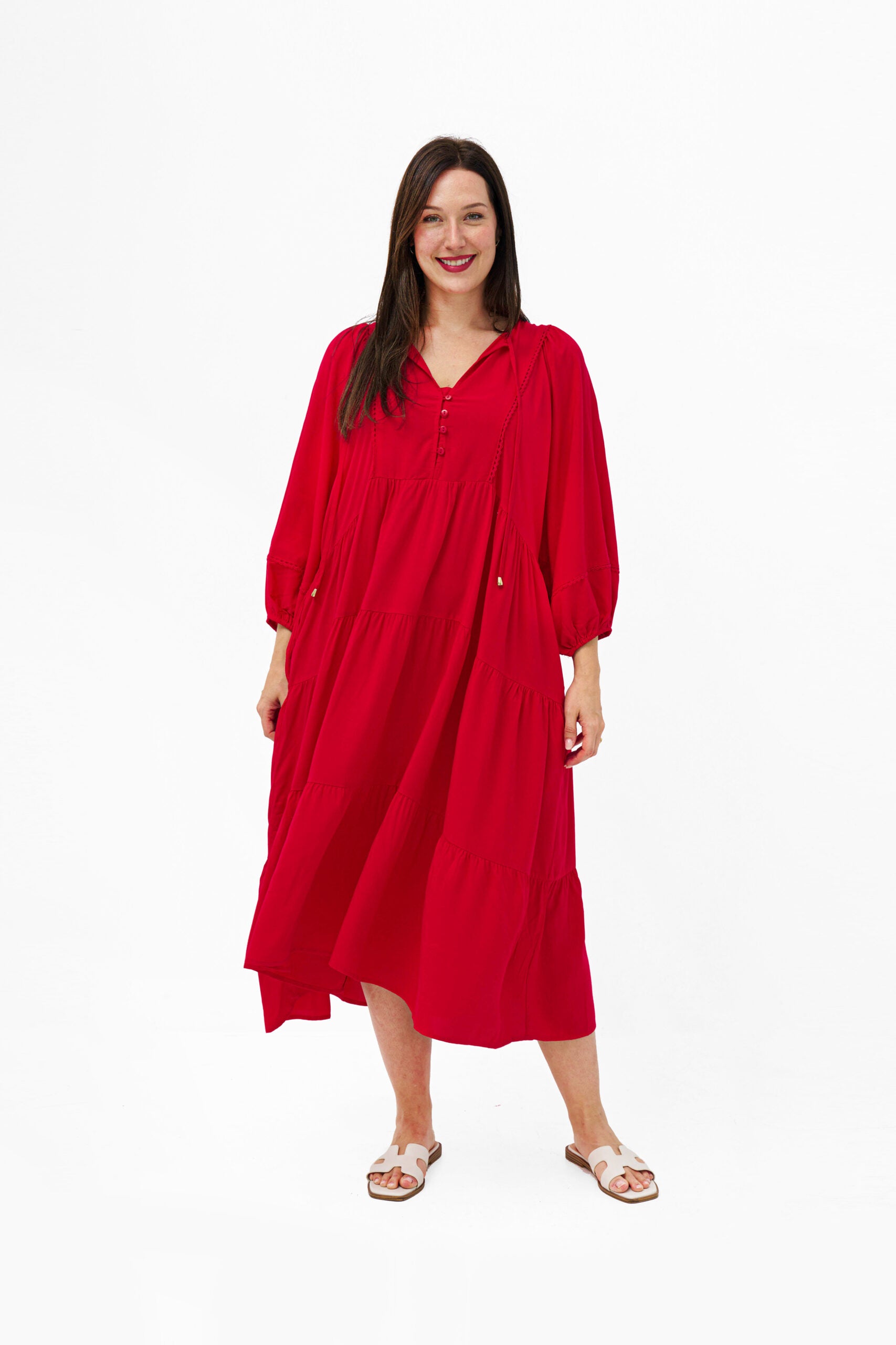 META MIDI DRESS