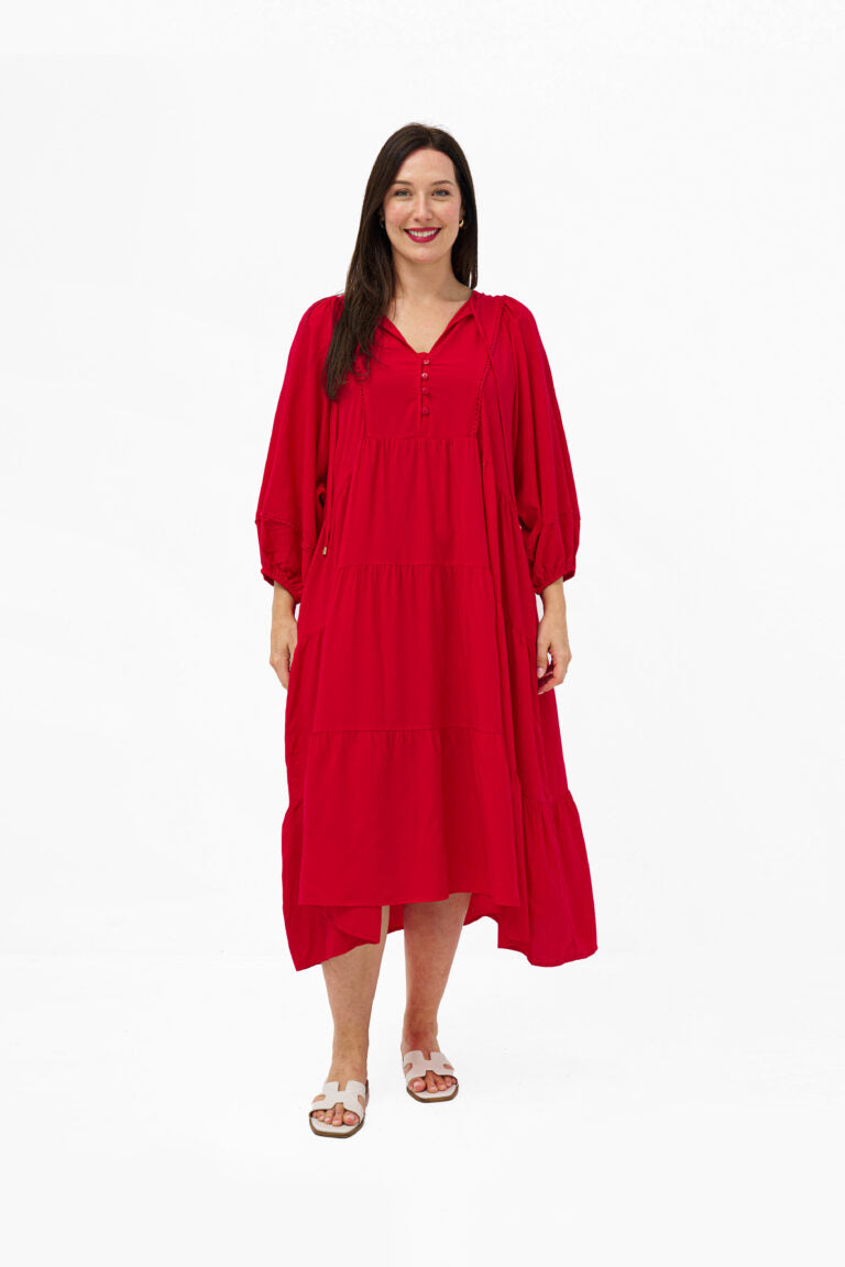 META MIDI DRESS