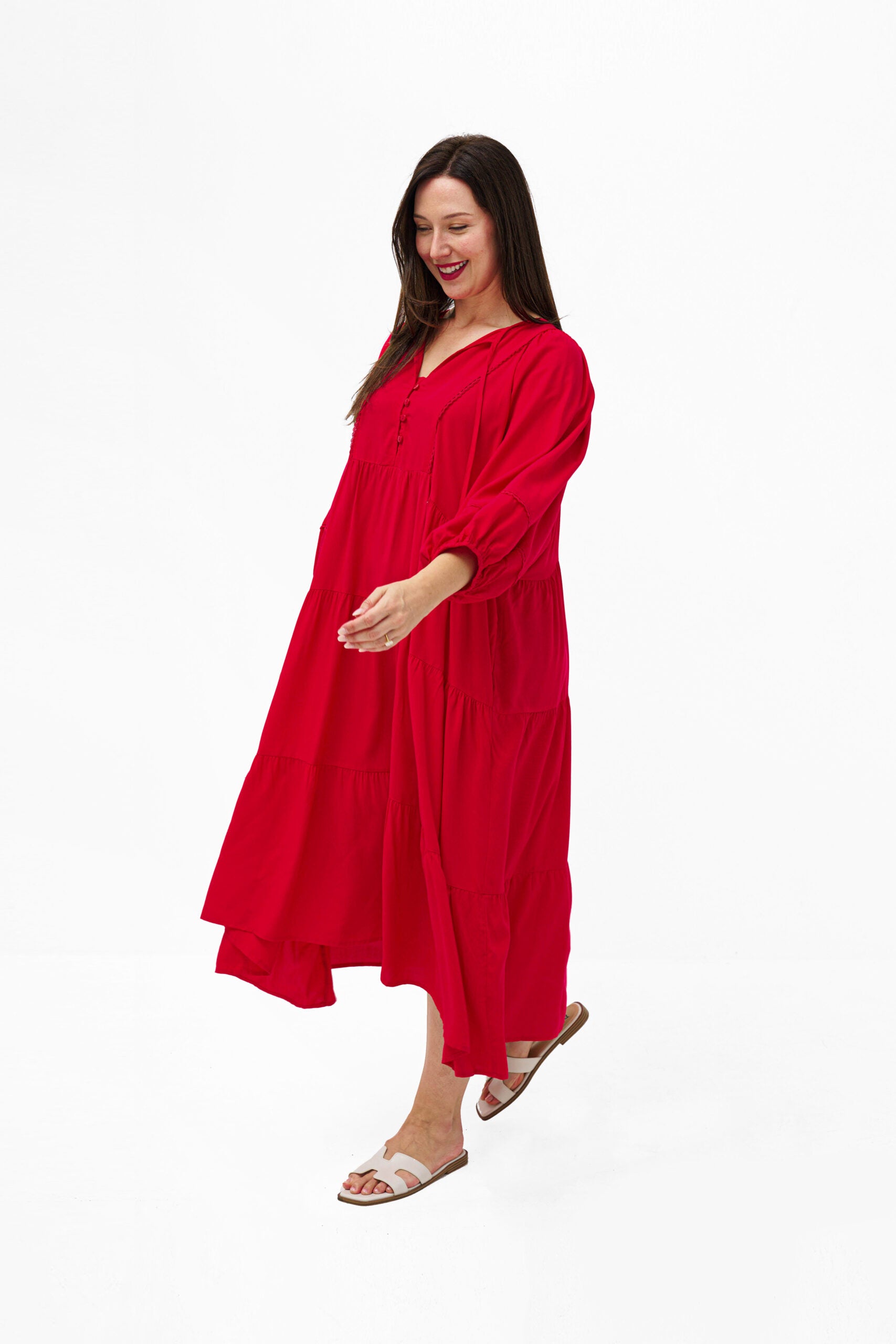 META MIDI DRESS
