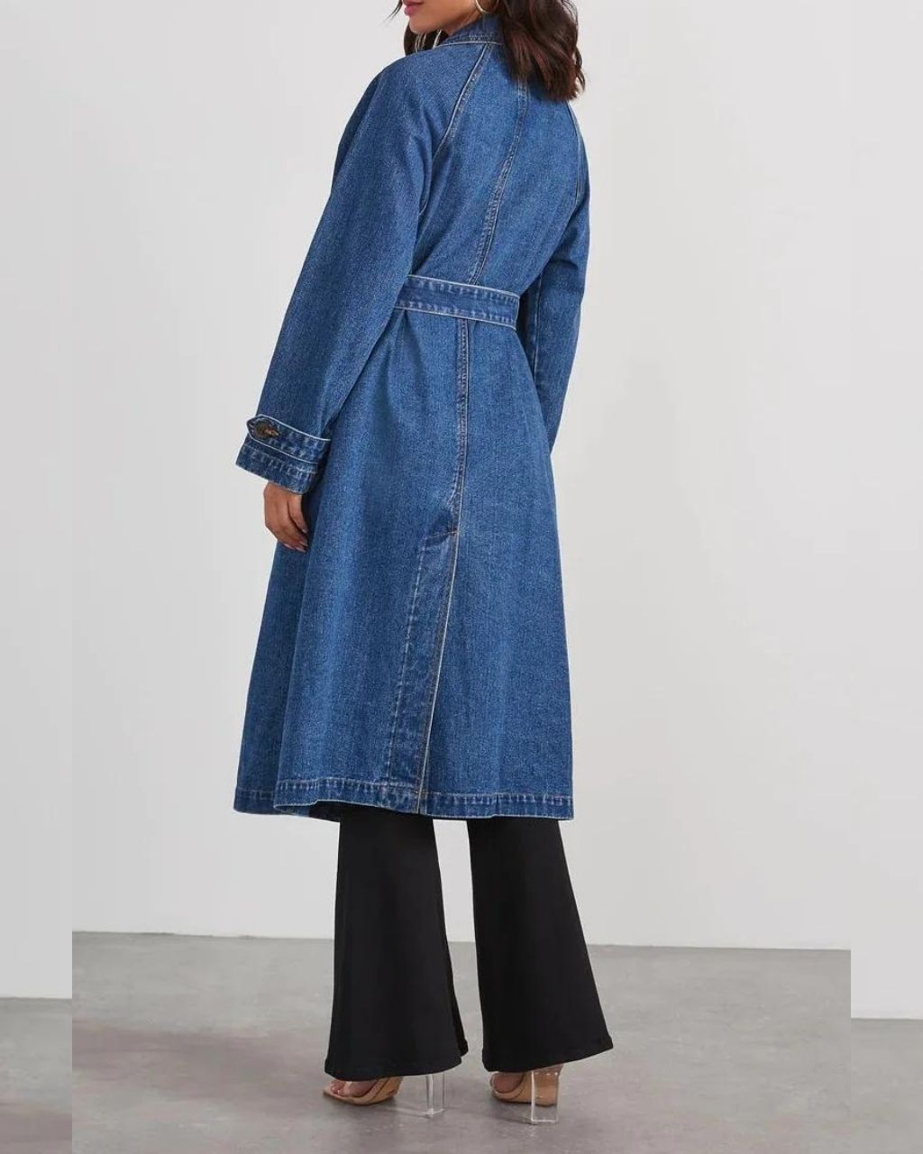 LUX DENIM TRENCH
