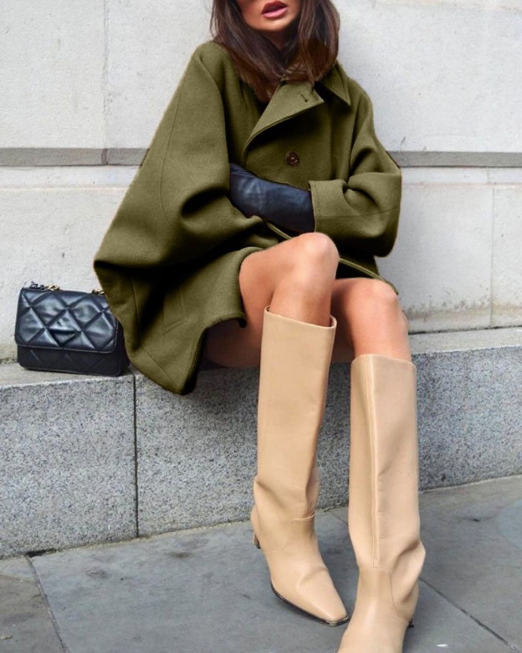 BAT WING COAT