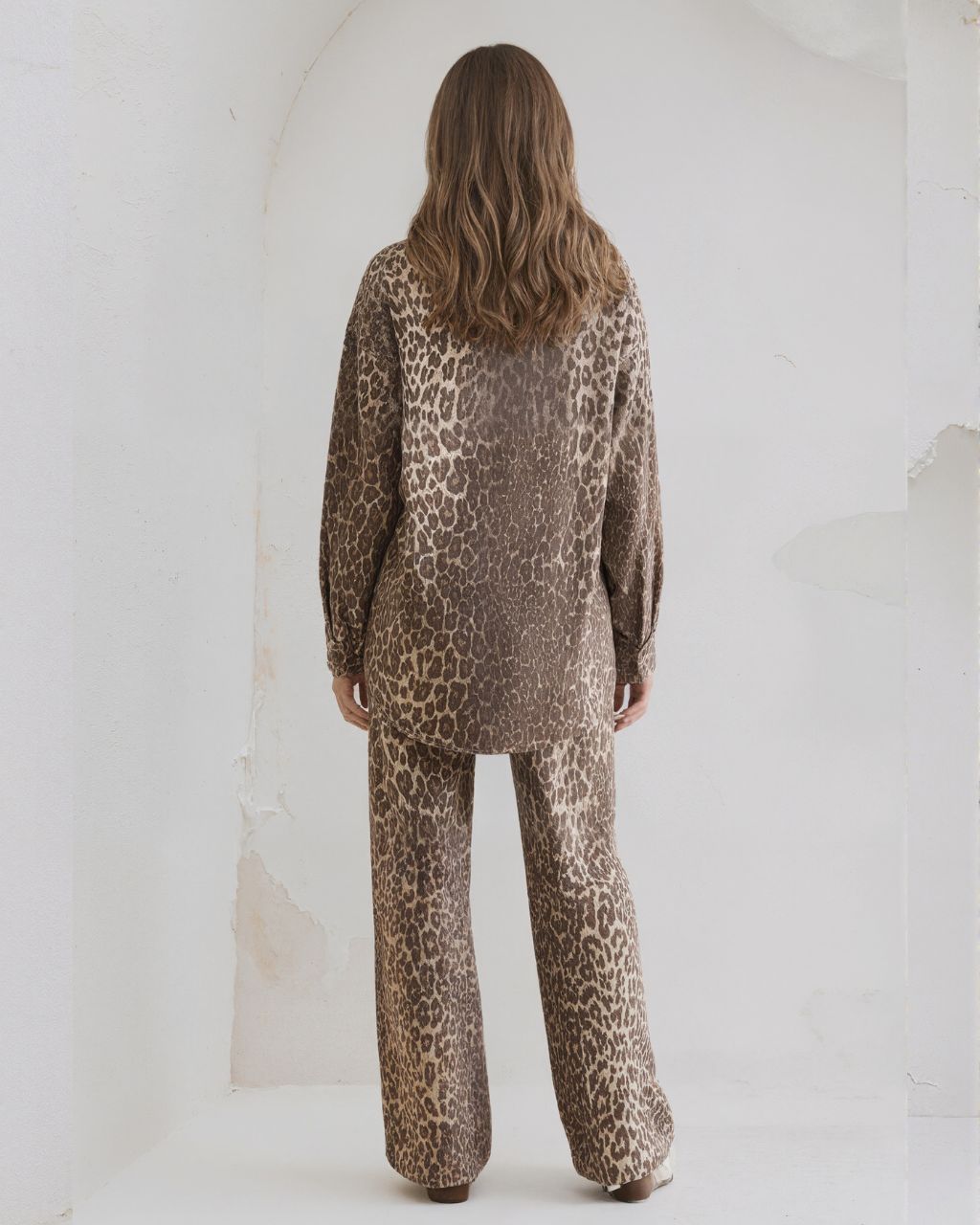 ANIMAL PRINT DENIM SHACKET